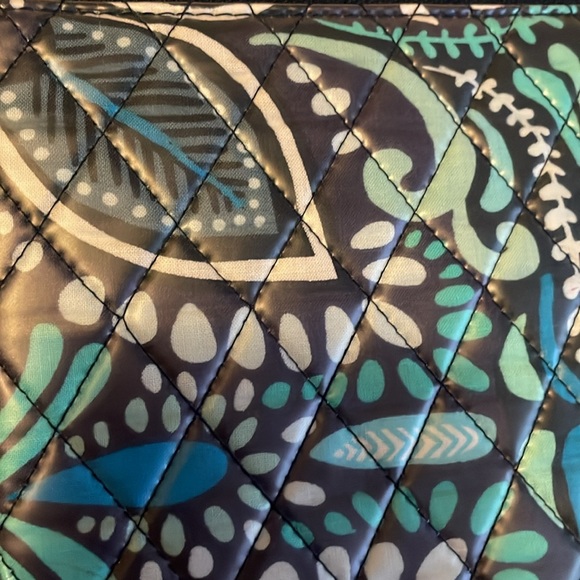 NWT Vera Bradley set Personal Travel Organizer Clutch Case in Blue Island - Picture 6 of 15